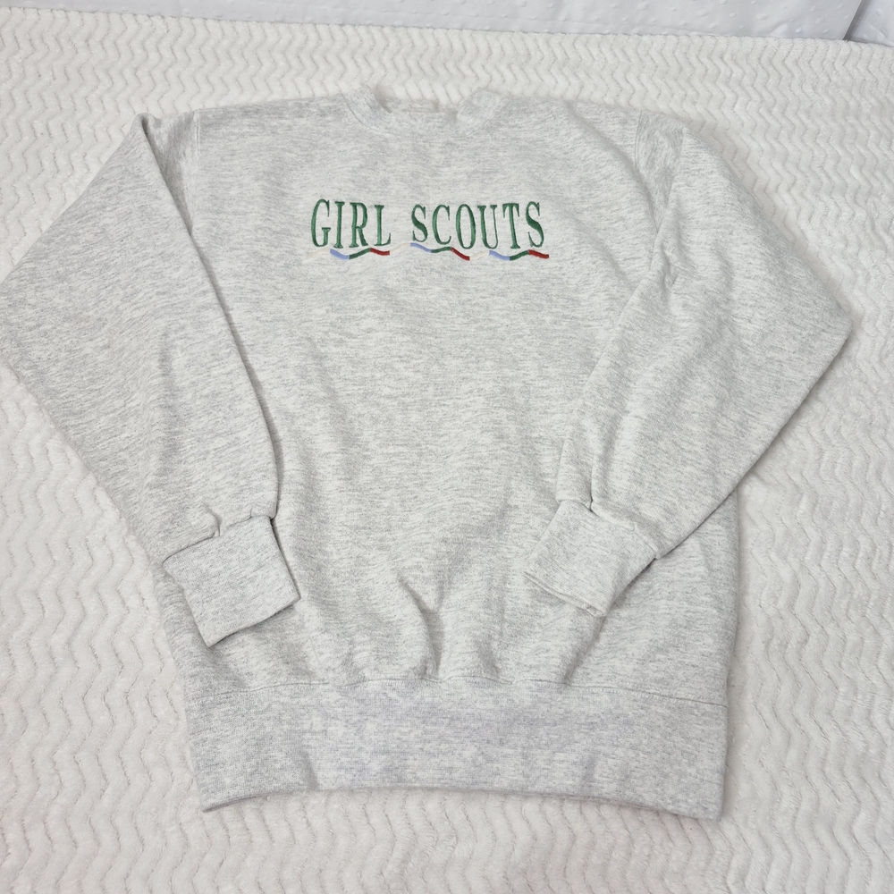 Girl Scouts Women's Sweatshirt Size Med.  Made in the USA